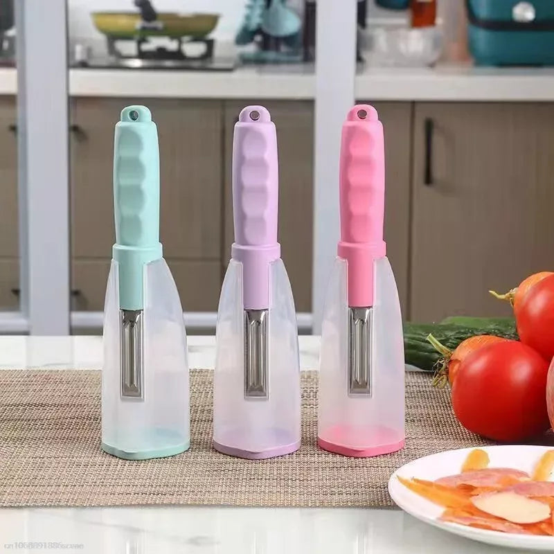 Multi-Purpose Peeler and Storage